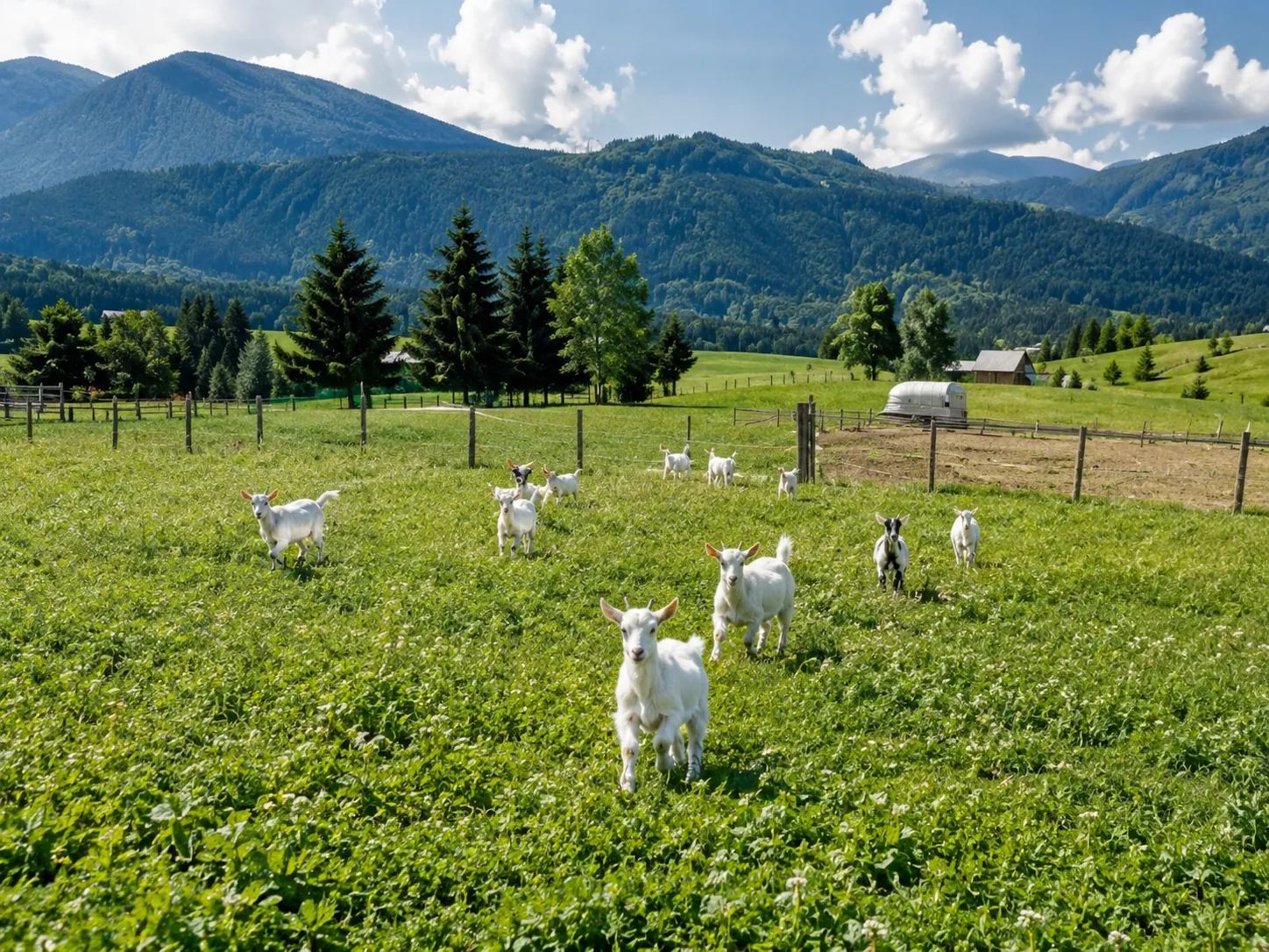 Capre și stâna ecologică